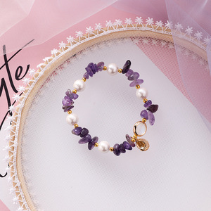 Top Vente Coloré Forme Irrégulière Pierre Perle Bracelet en Coquille Coréen Accessoires De Bracelet De Perles - Product Image 6