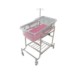 Grosir Rumah Sakit baja nirkarat bayi ranjang bayi medis tempat tidur bayi tandu harga murah tempat tidur bayi untuk bayi - Product Image 2