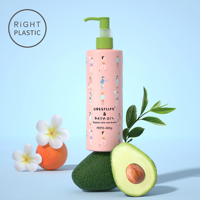 Flacon pulvérisateur de toner pour le visage en plastique RiGHT PLASTIC PEPIS, forme ronde, pour shampoing, lotion, 100/200/250/300/400/500/600 ml, emballage cosmétique