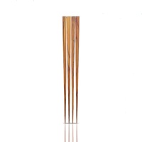Baguettes en teck Arasu de 28 cm de long, fabriquées en teck massif à 100 %, parfaites pour sublimer votre expérience culinaire.