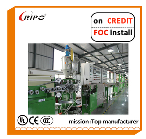 Machine d'extrusion de gaine de câble PVC PE haute vitesse RIPO 120 mm, équipement de fabrication de câbles - Product Image 6