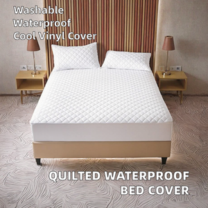 Protector de Colchón Acolchado Impermeable, Suave, Tamaño Queen/King, Listo para Enviar, para Hoteles/Hogares/Alquileres/Autocaravanas - Product Image 2