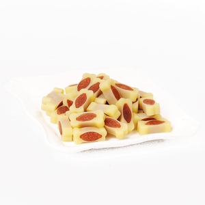 100% naturel <span class=keywords><strong>chat</strong></span> traite de poulet et de morue rouleau viande nourriture pour animaux de compagnie OEM marque privée séchée pour animaux de compagnie - Product Image 5