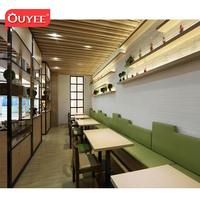 Tavolino Moderno In Legno Cafe Contatore Caffè Bancone Bar Cafe Divano Sedia Attrezzature Cafe Ristorante di Design