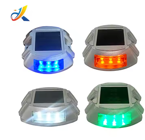 High Intensity <strong>LED</strong> <strong>Solar</strong> Horseshoe Road Stud Reflective Raised Pavement <strong>Marker</strong> for Traffic <strong>Lane</strong> Division Night Safety - Product Image 5