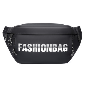 Sac banane bandoulière en nylon grande capacité, nouvelle mode, pour voyage et extérieur, avec logo personnalisé, vente en gros - Product Image 3