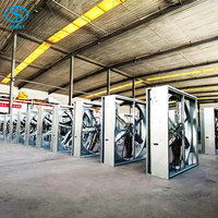 Ventilateur d'extraction axial mural électrique 220V/380V AC OEM en acier inoxydable pour la ventilation et le refroidissement agricoles en élevage avicole