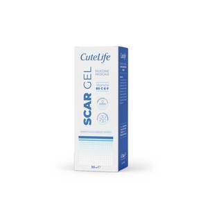 Gel cicatrisant CuteLife 30 ml, silicone médical avec vitamines B5, C, E, F, testé dermatologiquement - Product Image 1
