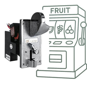 Mini accepteur <span class=keywords><strong>de</strong></span> pièces <span class=keywords><strong>de</strong></span> monnaie sans fil rechargeable, mécanique et électronique, en métal, à commande automatique, à bas <span class=keywords><strong>prix</strong></span>, compatible japonais et espagnol - Product Image 1