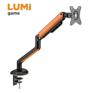 LDT63-C012G Best Gaming Computer Single Monitor Arm Vesa Monitor Stand For Desk Mount Basic Monitor Bracket Holder