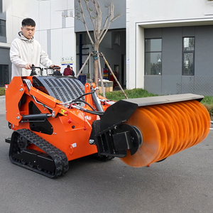 Mini-chargeuse sur chenilles compacte de 1300 mm à prix avantageux avec accessoires de déneigement à <span class=keywords><strong>vendre</strong></span> - Product Image 5