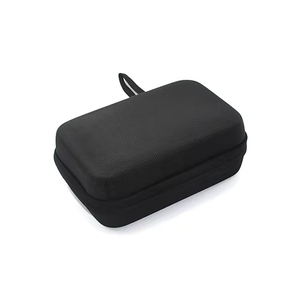 Étui de transport carré en EVA avec fermeture éclair et logo personnalisé, antichoc et anti-stress, pour voyages et rangement d'électronique - Product Image 1