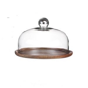 Ins cake plate coperchio in vetro trasparente con vassoio espositore antipolvere <span class=keywords><strong>per</strong></span> torta di pane - Product Image 6