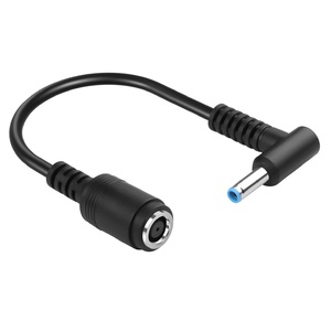 Câble de convertisseur de connecteur coudé à 90 degrés de 7.4mm à 4.5mm pour cordon d'<span class=keywords><strong>alimentation</strong></span> <span class=keywords><strong>HP</strong></span> Stream Spectre <span class=keywords><strong>Pavilion</strong></span> Envy Elitebook Chromebook - Product Image 1