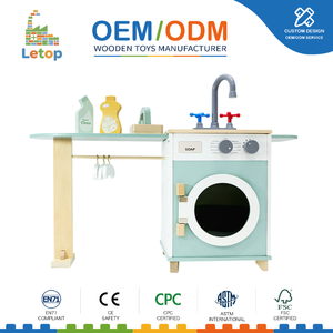 <span class=keywords><strong>Jouet</strong></span> machine à laver <span class=keywords><strong>en</strong></span> <span class=keywords><strong>bois</strong></span> pour enfants, jeu de rôle de lessive, éducatif Montessori, jeu d'imitation de tâches ménagères, évier, planche à repasser, vente <span class=keywords><strong>en</strong></span> gros OEM ODM - Product Image 1