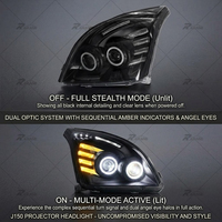 Nouveaux phares LED modifiés pour PRADO FJ120 2003-2009, feux de jour DRL, clignotants, accessoires de voiture