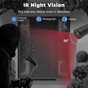 กล้องอินฟาเรดส่องกลางคืนกล้องอินฟาเรด1000TVL กระสุนขนาดเล็กระบบแอนะล็อกความละเอียดสูงกล้องวงจรปิด CCTV แบบแอนะล็อก - Product Image 5