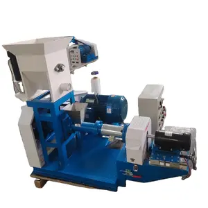 Farm Use Floating Sinking Small Fish Feed Extruder Machine 50-80kg/h Fish Feed Pellet Granulator