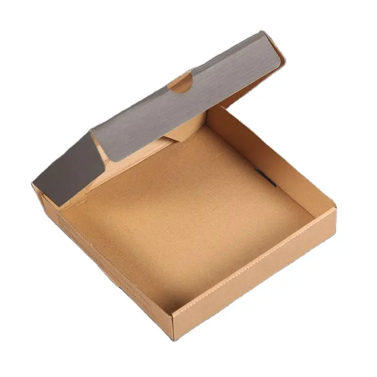 6/7/8/9/10/12 inch custom design baking packing box corrugated material takeaway pizza box wholesale prime branded packing
