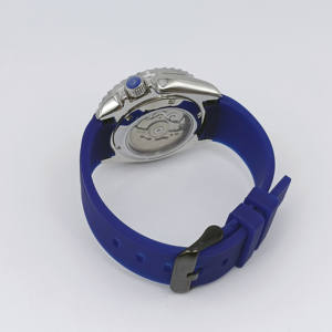 Reloj NH70 con diseño hueco, vintage, luminoso, con manecillas luminosas, movimiento automático, resistente al agua, para hombre, con correa azul. - Product Image 5