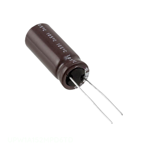 Condensateur à traversée de circuit (THC) en aluminium 1500 µF 20 % 10 V radial, référence UPW1A152MPD6TD, Distributeur agréé - Product Image 1
