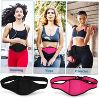 Ceinture de transport en néoprène pour émetteur de microphone portable, pochette en néoprène pour cours de fitness avec support pour haut-parleurs de théâtre