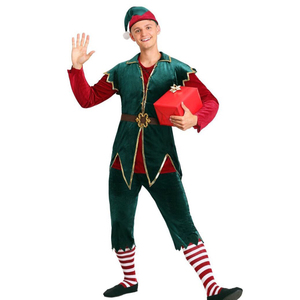 Nuevo <span class=keywords><strong>Disfraz</strong></span> de Papá Noel Verde para Parejas, <span class=keywords><strong>Disfraz</strong></span> de Navidad para Fiestas, Actuaciones, Festivales, Disfraces de <span class=keywords><strong>Anime</strong></span> - Product Image 3