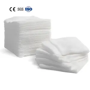 Hisopo desechable de gasa de algodón, gasa estéril, absorbente, fabricante