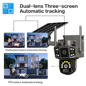 6.0MP Built-in Battery V380pro Outdoor <strong>CCTV</strong> <strong>Wireless</strong> Solar Powered 4G Wifi IP Camera - Product Image 4