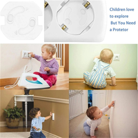 Cache-prise de sécurité pour bébé, norme européenne, protection contre les chocs, 2 trous, protection pour enfant