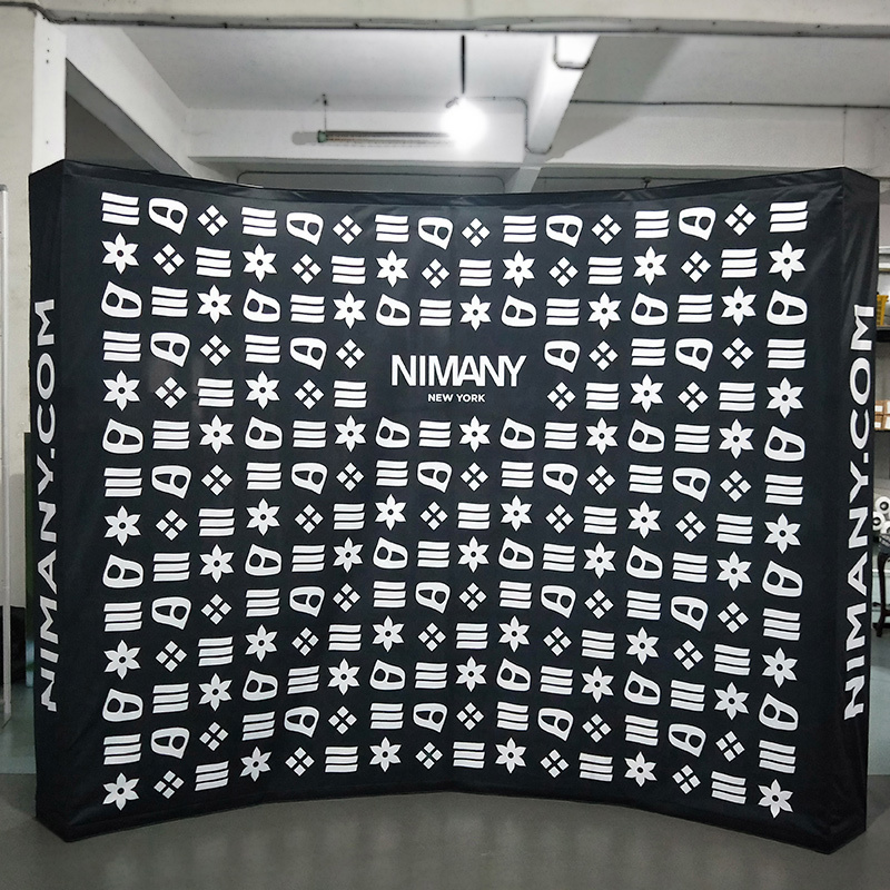 Promotion 10ft Backdrop Wall Display Rack
