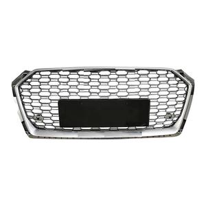 Migliore Offerta Griglia Anteriore a Nido d'Ape Stile RS5 per <span class=keywords><strong>Audi</strong></span> <span class=keywords><strong>A5</strong></span> S5 B9 2017 2018 2019, <span class=keywords><strong>Paraurti</strong></span> Anteriore Nero Lucido - Product Image 5