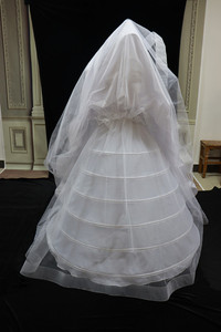 P6232 élégant long six couches cerceau <span class=keywords><strong>court</strong></span> robe femme <span class=keywords><strong>jupon</strong></span> <span class=keywords><strong>mariage</strong></span> <span class=keywords><strong>jupon</strong></span> - Product Image 4