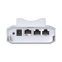 Punto de Acceso Exterior de Doble Banda, Baja Latencia, 300Mbps, Amplia Cobertura, Chip Qualcomm, Señal Omnidireccional, Fabricado para Exteriores