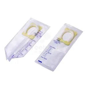 wholesale 100ml 200ml cheapest cheap infant baby pediatric children urine collection bag for child hospital used