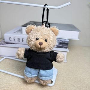 Llavero de oso de peluche de 14 cm al por mayor, lindo y creativo, con logotipo personalizado, colgante para bolso, regalo para niños, regalos de empresa económicos - Product Image 5