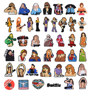 2025 thiết kế mới <span class=keywords><strong>Taylor</strong></span> Sao <span class=keywords><strong>Swift</strong></span> PVC quyến rũ giày mềm Hot Bán âm nhạc người hâm mộ Vòng đeo tay trang trí quà tặng cho <span class=keywords><strong>Taylor</strong></span> người hâm mộ - Product Image 1