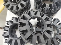 Fabrication de pièces en plastique personnalisées de haute qualité Prototype de voiture Imprimante 3D Prototype rapide de pare-chocs de voiture