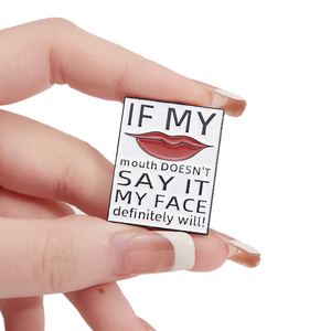 Épingles en émail personnalisées amusantes 'Mon cerveau est à <span class=keywords><strong>80</strong></span>% des paroles <span class=keywords><strong>de</strong></span> <span class=keywords><strong>chansons</strong></span>' Cadeau <span class=keywords><strong>de</strong></span> bijoux amusant pour le Nouvel An chinois pour <span class=keywords><strong>les</strong></span> enfants, <span class=keywords><strong>les</strong></span> amis, badges <span class=keywords><strong>de</strong></span> revers en fonte - Product Image 4