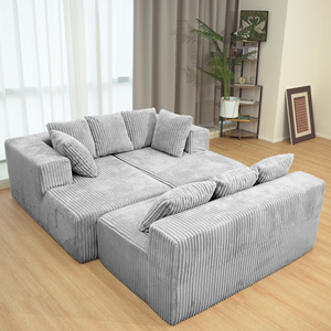 Sofá <span class=keywords><strong>de</strong></span> <span class=keywords><strong>3</strong></span> <span class=keywords><strong>Plazas</strong></span> con Diseño <span class=keywords><strong>de</strong></span> Burbujas Comprimidas al Vacío, Esponja <span class=keywords><strong>de</strong></span> Alta Resiliencia, Fácil <span class=keywords><strong>de</strong></span> Desempacar, Sofá Contemporáneo para Sala <span class=keywords><strong>de</strong></span> Estar - Product Image 1
