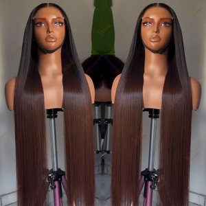 Nguyên Việt tóc giả tóc Nhà cung cấp, ombre màu nâu thẳng glueless trong suốt HD ren phía trước tóc giả tóc con người cho phụ nữ da đen - Product Image 3