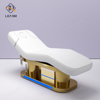 Mobilier de Salon Moderne pour Soins du Visage, Médical, Spa, Massage – Table-Lit de Beauté Électrique 3 Moteurs pour Spa