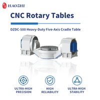 Table inclinable à 5 axes HAOZHI de grande taille |   Table de positionnement DZDC-500-50/100-1814/600-A26W-A/A pour axes A-C, compatible FANUC MITSUBISHI HNC SYNTE