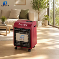 Chauffage au gaz portable et sûr pour intérieur, vente en gros d'usine, unité de chauffage infrarouge au propane, solution de chauffage mobile pour la maison, le bureau et l'entrepôt
