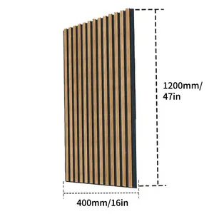 Akupanel Soundproofing Wood Panel Wall Special For Sound Insulation Acoustic Boards Salt Wall Studio Home Theater Decoration