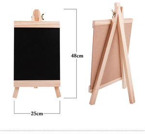 Tablero <span class=keywords><strong>de</strong></span> anuncios con Marco en A personalizado, tablero <span class=keywords><strong>de</strong></span> dibujo profesional, <span class=keywords><strong>caballete</strong></span> <span class=keywords><strong>de</strong></span> <span class=keywords><strong>madera</strong></span>, <span class=keywords><strong>pizarra</strong></span> plegable <span class=keywords><strong>de</strong></span> escritorio, <span class=keywords><strong>caballete</strong></span> - Product Image 3