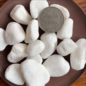 Natuurlijke Rivier Rots 20Mm Witte Grind Steen Gecertificeerd Voor <span class=keywords><strong>Aquarium</strong></span> Landschapsarchitectuur Hoge Duurzaamheid Grind Steen - Product Image 1