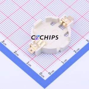 BS-12(1057) Button & Strip <b>Battery</b> <b>Connector</b> SMD <b>Connector</b> <b>Battery</b> Holder CR2032 - Product Image 1