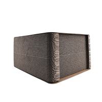 Kinghon Space Maison et Lit pour Chat en Carton Ondulé Écologique Emballé en Stock