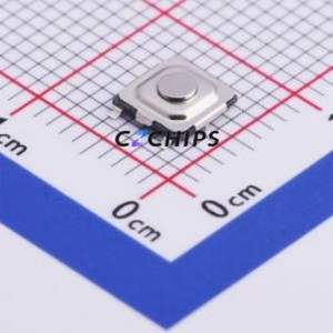 TMG-532-Q-T/R Tactile Switch SMD-4P,5.2x5.2mm Switch Single Pole Single Throw Round Button 1N Vertical Mount - Product Image 1